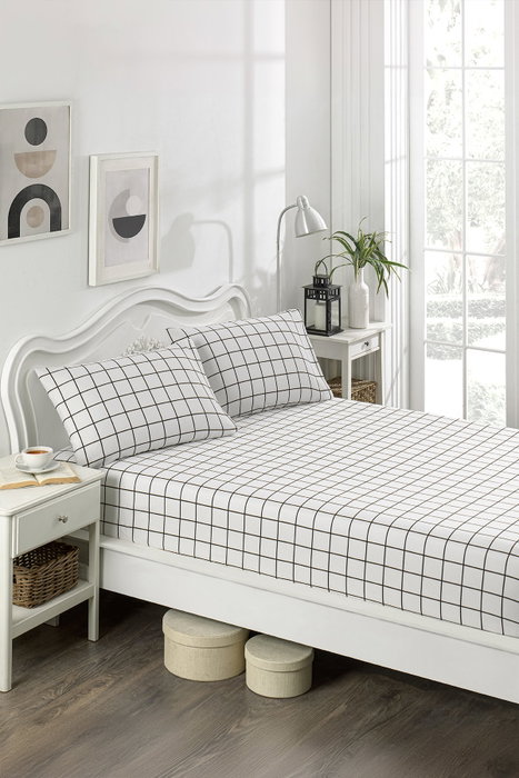L'essentiel linge de maison Juego de sábanas Artus - Negro